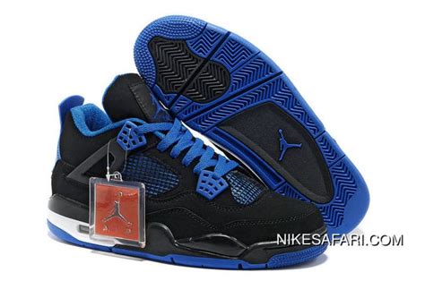 nike jordans blau schwarz|jordan 4 blau .